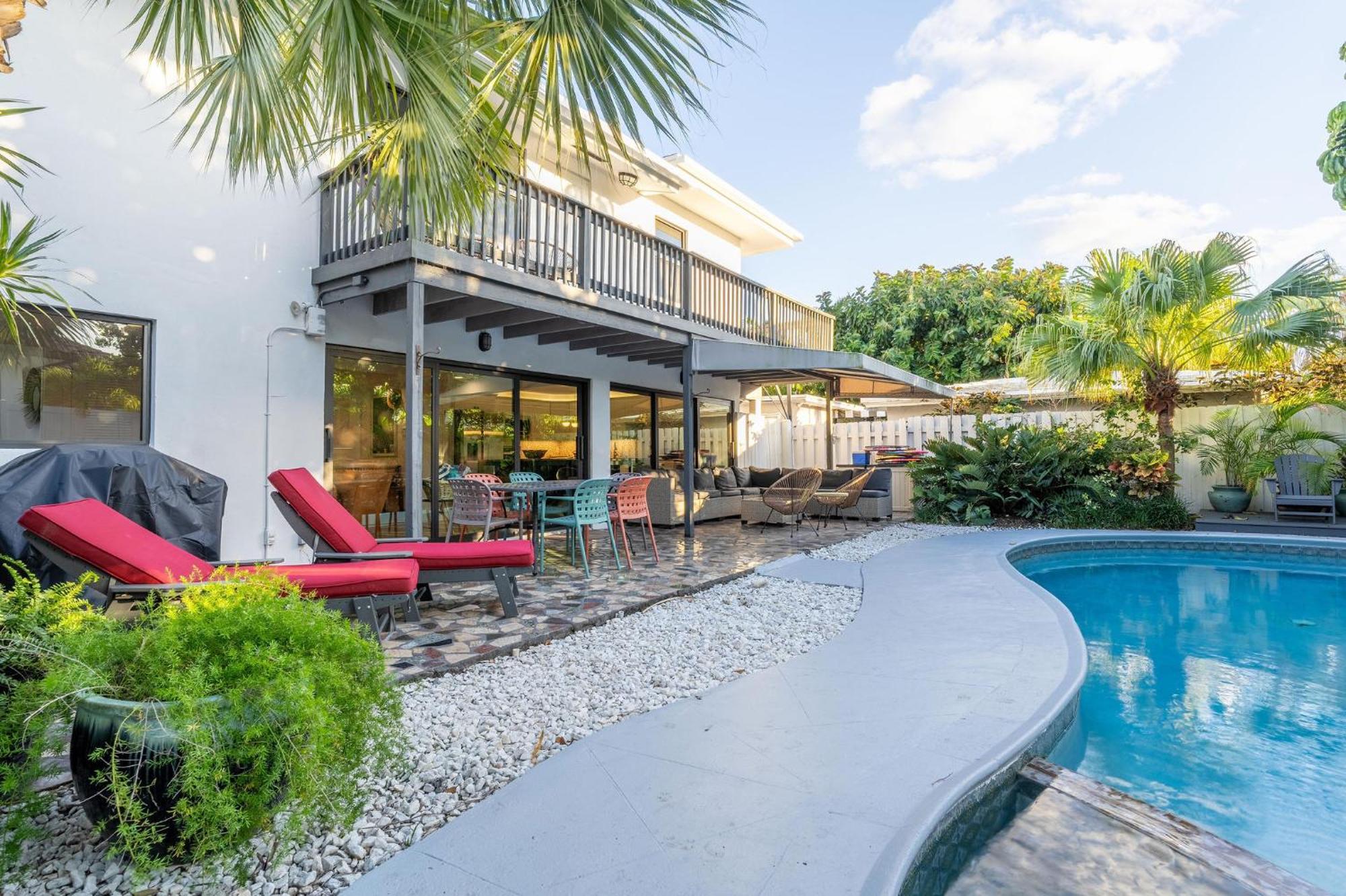 4 Bed/4,5 Bath Beach House ฟอร์ต ลอเดอร์เดล ภายนอก รูปภาพ